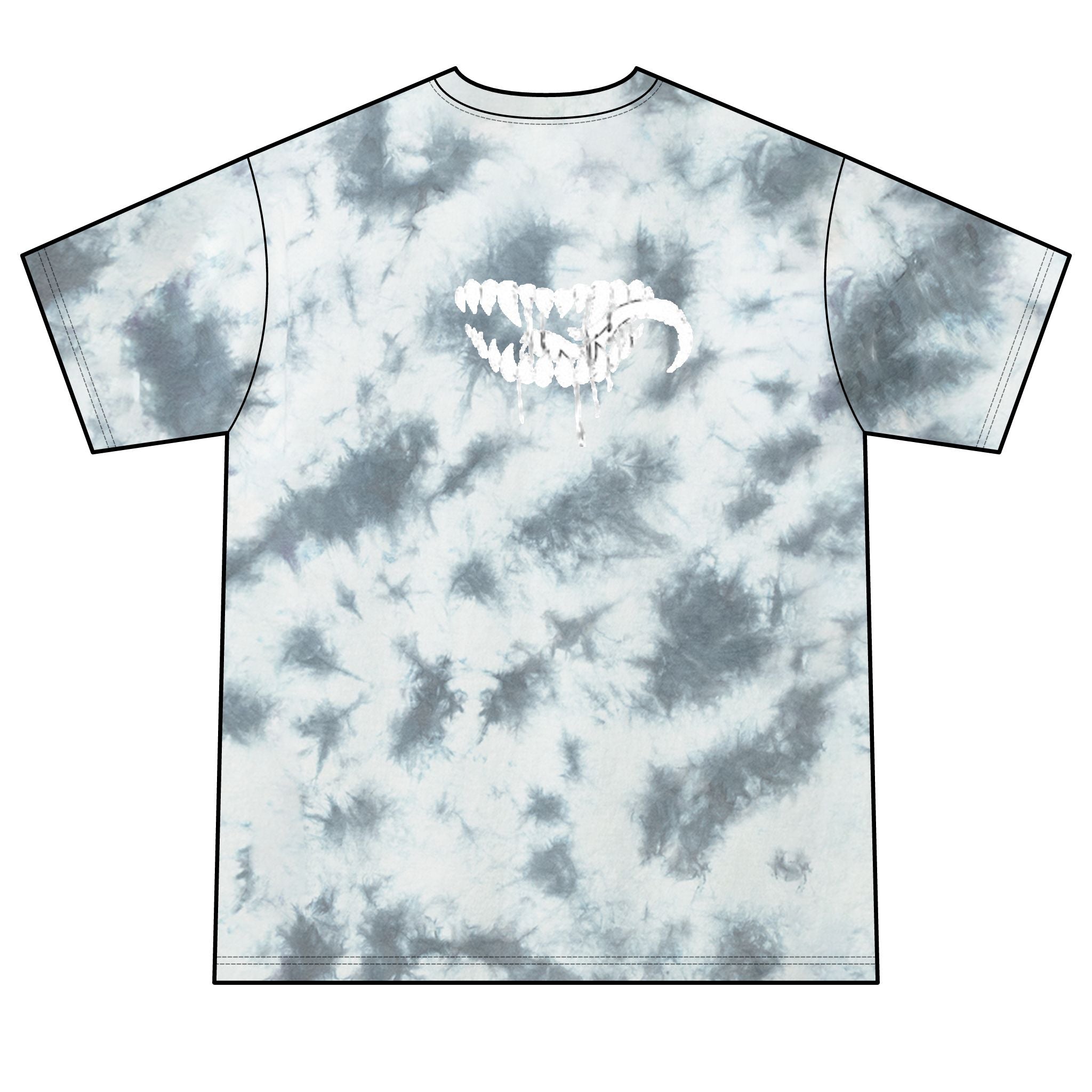 €R¥RIPTIK93 Snake Tie-Dye Tee — Green Retro Graphic T-Shirt