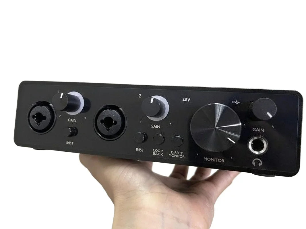 Omega House Beats Audio Interface USB 2-Channel Carbon Gray/Black