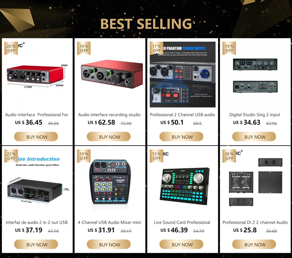 Omega House Beats Audio Interface USB 2-Channel Carbon Gray/Black